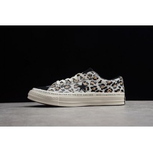 Converse low top leopard 163167c men's and women's shoes 15