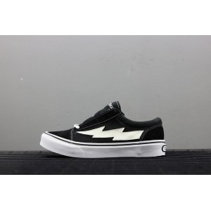 Revenge x storm x Vans lightning classic black and white casual board shoes are too large 11 4 X3D 35 5 X3D 36.5 6 X3D 38 7 X3D 39 8 X3D 40.5 9 X3D 42 10 X3D 43 11 X3D 44.5 12 X3D 46