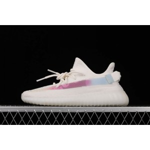 Company grade phosphor colorful Adidas yeezy boost 350 V2 pink eh5361 real explosion coconut 350 V2 36-46