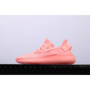 Adidas yeezy 350 boost V2 eg7498 Adidas coconut 350 2nd generation new pink hollow silk color matching