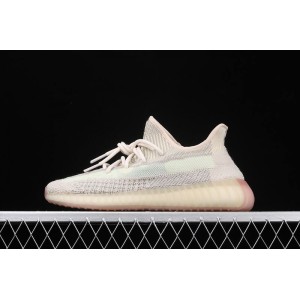 Sexual price version Adidas yeezy 350 boost V2 fw5318 Adidas coconut 350 second generation new hollow Swan white color matching