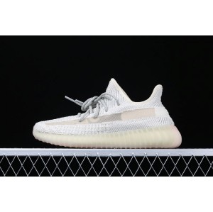 Sexual price version Adidas yeezy 350 boost V2 fv3254 Adidas coconut 350 second generation new beard white hollow sky star color matching