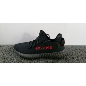 Company level Adidas boost yeezy 350 V2 black red letter cp9652 36-46.5