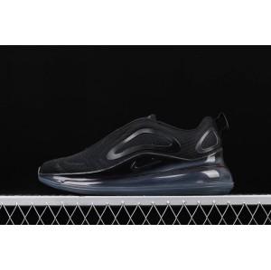 Nike air max 720 eye drop mesh black air unit running shoe ao2924-007