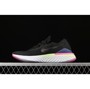 Nike Epic React Flyknit 2 foam grain weaving super light shock resistant running shoes BQ8928-003