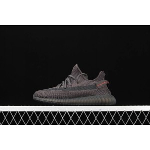 Adidas yeezy 350 boost V2 fu9013 Adidas coconut 350 2nd generation children's shoes black angel color matching