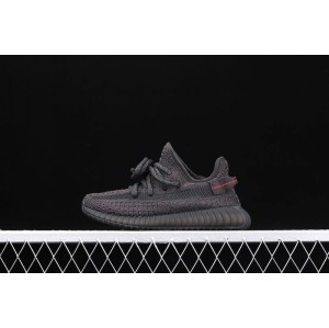 Adidas yeezy 350 boost V2 fu9007 Adidas coconut 350 second generation children's shoes black sky star color matching