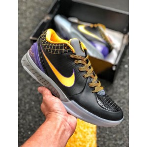 Company level ?? The nike kobe 4 protro ZK4 professional playoff basketball shoe del Sol playoff colors, which helped Kobe to win the championship, create a serious Playoff Atmosphere with a classic combination, but now it is a daily shoe