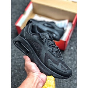 Company level NK air max 200 half palm air cushion retro casual running shoe aq2568-003 official synchronous two-dimensional code shoe standard scanning code directly to the official website original box original standard distinguishing currency size: 36.5 37.5 38.5 39 4