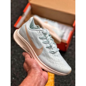 The Tiger flutter version shipping entity can operate the Nike Air Zoom Pegasus 36 lunar landing 36th generation mesh breathable running shoe aq2210-400 combines a fast look and stable feel, and the heel overlay and midfoot dynamic support are combined to create a stable and smooth walking experience