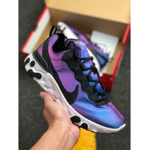 The Nike react element 87 high bridge shield full shoe uses the original Korean imported gauze mesh to overcome the problem of upper wrinkling. It is the only one in the market to use a private mold. The maximum size is 46. The foot feel and cleanliness of non market public goods all meet the company's standard price. True love powder must be in place in one step