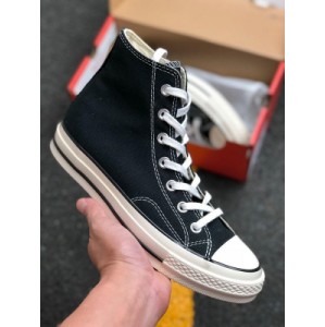 Pure original company level probability tested converse converse 1970s Samsung elevation upper Series classic canvas shoes black and white number: 162050c size: 35 36 36.5 37 37.5 38 39 39.5 40 40.5 41