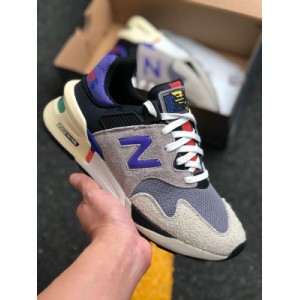 The original company grade new Bailun Nb ms997jbk kit x United rows sons x new balance high-end American NB running shoes are still made of suede, lychee leather, mesh and other materials