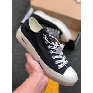 Converse x fragment Fujiwara lightning Second Generation Co branded board shoes low top Chuck Taylor All star glow 1970s ox classic improved cold sulfur technology low top canvas versatile men's and women's board shoes summer jelly transparent