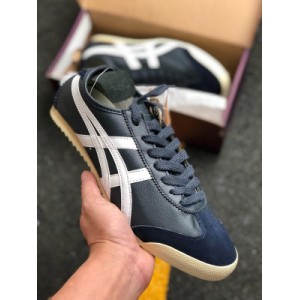 ASICs Arthur onitsuka tiger / ghost mound tiger mexico66 SD th938l 5001 classic Japanese running shoes head layer high elastic soft sole original shoe box official four company tag