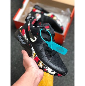 Nike air max vapormax flyknit new visual Walker V3 Nezha air cushion running shoe new technology sole independent sole mold rejects the original air cushion of public currency, adds real atmospheric pressure, injects super cushioning, and synchronizes the original perfect feeling of the foot
