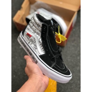 Vans x Baker co branded bad boy limited high and low top men's and women's shoes canvas board shoes official Article No. vn0a45jdv0b No. mc105 size 35-44