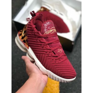 LeBron XVI LeBron James 16th generation basketball boots exclusive original battleknit 2.0 technology upper with original cushioning technology fiber air column separation zoom embedded into max air unit to maximize cushioning performance ? Article No.:
