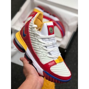 The nike lebron 16 Superman James 16th generation red and white Superman professional combat basketball shoe cd2450-106 has also maintained the previous design style and made more perfect optimization and innovation in details