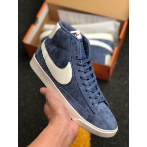 The Nike w Blazer Mid Vintage suede high profile Trail Blazers' retro apricot, recognizable Nike Blazer Mid colors will be back this year. Shoe is simple and classic. Item number: 91786