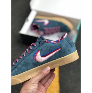 Dutch Street brand joins Patta x Nike SB Dunk quote release date quote low low top classic versatile casual sneaker dark blue rainbow circus folding hook item No.: cn4507-200 size: 36.5 37.5