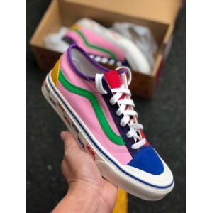 Vulcanization process ? Vance vans style 36 cecon SF marshmal rainbow new color shipping 19 year new flip shoe box heavy return ? Quan Zhilong Baotou killer whale low top vulcanized casual board shoes Anaheim handicrafts join the current popular