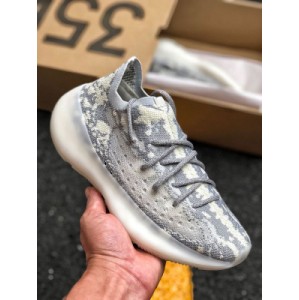 Adidas yeezy boost 350 V3 Kanye has three generations of popcorn. The original popcorn cushioning running shoe has a full flavor of irregular patterns and trends on the upper. It is equipped with boost midsole and black / white outsole, which is full of eye absorption, while the other one is on Kanye