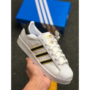 New color matching real shooting first genuine order ad superstar w shell head classic versatile casual sports board shoes heel perfect shaping radian Taiwan made and imported thick head layer soft leather texture invincible genuine agent purchase special supply No.: g54692 yards: 36 36