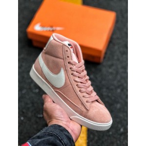 The corporate Nike Blazer Mid Vintage suede trailblazer's mid top casual sneaker combines Zoom Air cushioning with a flexible rubber outsole for a premium boardfeel and durability