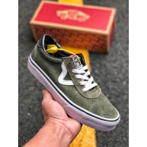 Yu wenle kissed the winter full suede Vintage vans vans style 73 DX Anaheim Vance full suede Vintage Anaheim low top military green men's and women's shoes Yu wenle's same casual board shoes. These vans are based on style 73 DX