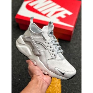 Tmall jd.com only provides the original version ? Nike air huarache Ultra Suede ID Wallace 4th generation top pigskin ID custom 829669-101 built in unit size: 36.5 37.5 38