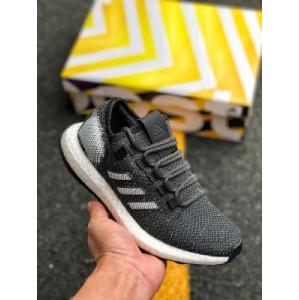 Adidas pure boost ice 4.0 series Adidas upper adopts German imported woven surface, and the upper adopts German imported woven surface. The upper is thicker and more elastic. The popcorn midsole is made of large particles. The overall quality is perfect. Casual running shoes item No.: b37775