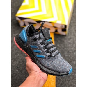 Adidas pure boost ice 4.0 series Adidas upper adopts German imported woven surface, and the upper adopts German imported woven surface. The upper is thicker and more elastic. The popcorn midsole is made of large particles. The overall quality is perfect. Casual running shoes item No.: b37811