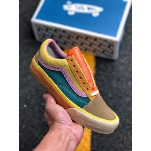 Vulcanization process ? Vance vans vault old skool VLT low top suede leisure sports board shoes are made of high-grade suede and leather and combined with different colors to show beautiful and hierarchical visual effects. Official Article No. vn0a4bvf