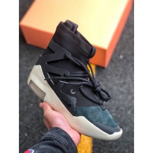 NK air fear of God 1 white fog correct material independent mold outsole non market public sole original file outsole built-in air cushion full set packaging synchronous genuine product only one color, more than a dozen pairs of each size seize the opportunity item No.: ar4237 001 size