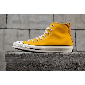 New Converse All Star 70s Vintage Canvas Shoes Samsung high top yellow 162054c