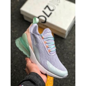 The company's Nike Air Max 270 is stylish and comfortable for the future. The soft foam midsole is equipped with a bulky max air unit for cushioning beyond the reach of traditional sneakers. The comfortable elastic lining gives you a sock like fit