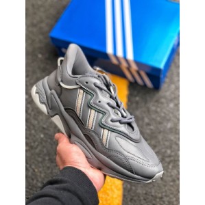 Pure original Adidas ozweego adiprene Adidas 2019 new clover leather 3M reflective retro daddy shoes ee5718 size: 39 40 40.5 41 42.5 43 44 upper with full head