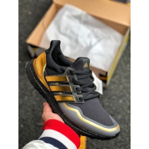 Adidas ultra boost ub2 0 electroplated popcorn super elastic breeze jogging shoes knitted upper cut chic and correct shoe type original sole original surface horse brand outsole original BASF official correct details Article No.: eg8102 / eg8103 Si