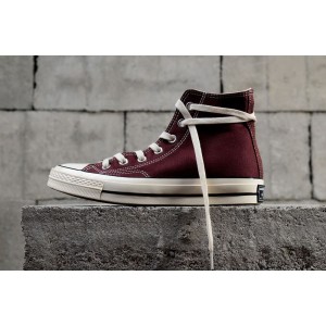 New Converse All Star 70s Samsung wine red high top Vintage Canvas 162051c
