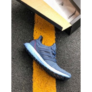 Adidas ultra boost pure Adidas popcorn knit breathable cushioning running shoes with boost technology UB running shoes strive to be the most fashionable running shoes for sports. This shoe is made of mesh upper, suede details and stret