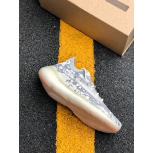 It's really hot at the company level to start first ?? Adidas yeezy boost 350 V3 coconut 3.0 series / mesh hollow out shoelace 3M reflective Angel source file original box Dongguan real explosion BASF material article No.: fb6878 size: 36.5 3