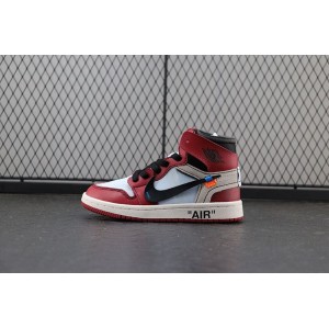 Aj1 ow co branded kids' shoe Chicago air jordan x off white NRG aq3834-101_