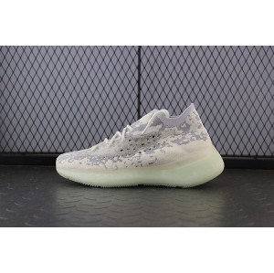 H12 Adidas yeezy boost 380 V3 quot alien quot fv3260 Kanye jointly limited coconut 380 luminous third generation running shoes