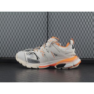 PK Balenciaga Tess s. gomma trek low Top Sneakers retro wild running grandparents' shoes 3M Silver Orange Black 656686 w06g0 200
