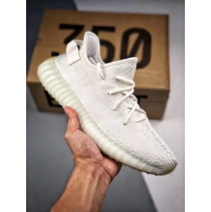 Actual measurement record of og pure original exclusive terminal supply: small probability of over inspection, large probability of failure to identify Adidas yeezy 350 V2 pure white official sales Color: cp9633