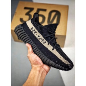 Og pure original exclusive terminal supply actual measurement record: small probability of over inspection, large probability of failure to identify Adidas yeezy 350 V2 black and white official sales Color: by1604