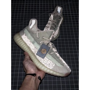 Actual measurement record of og pure original exclusive terminal supply: small probability of over inspection, large probability of failure to identify Adidas 350v2 boost static reflective official sale color: fw5318 lemon splicing all over the sky star