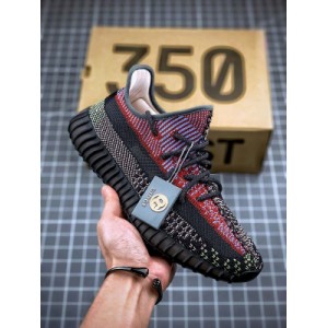 Actual measurement record of og pure original exclusive terminal supply: small probability of over inspection, large probability of failure to identify yeezy boost 350 V2 yecheil black and red patch / Angel Article No.: fw5190