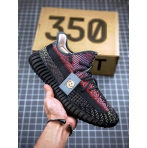 Actual measurement record of og pure original exclusive terminal supply: small probability of over inspection, large probability of failure to identify yeezy boost 350 V2 yecheil reflective black red sky star Article No.: fx4145